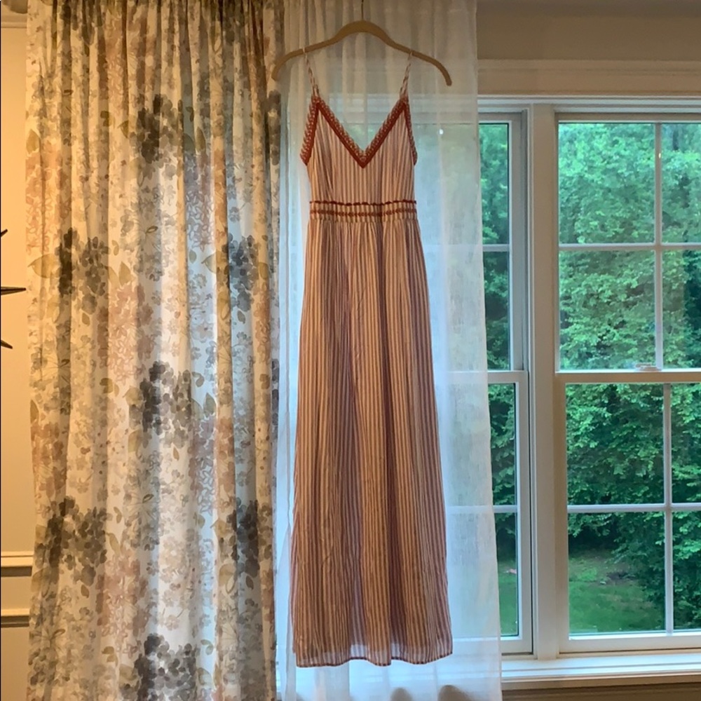 Sundress pink stripe